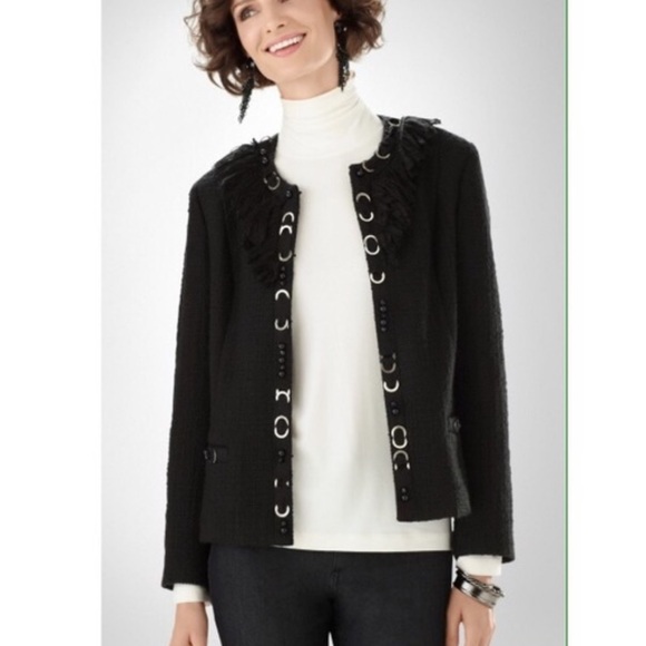 Chicos prena classic jacket size 1 - Picture 1 of 11